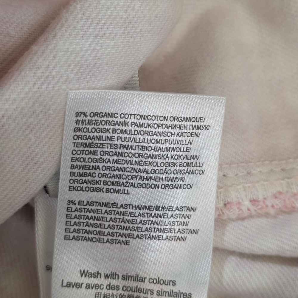 Damson Madder Mari Gilet 14 Red Gingham Ruffle Organic Cotton Button Front NWT - Picture 8 of 11